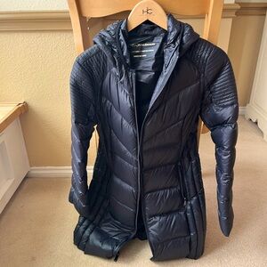 BCBGeneration zipper puffer coat